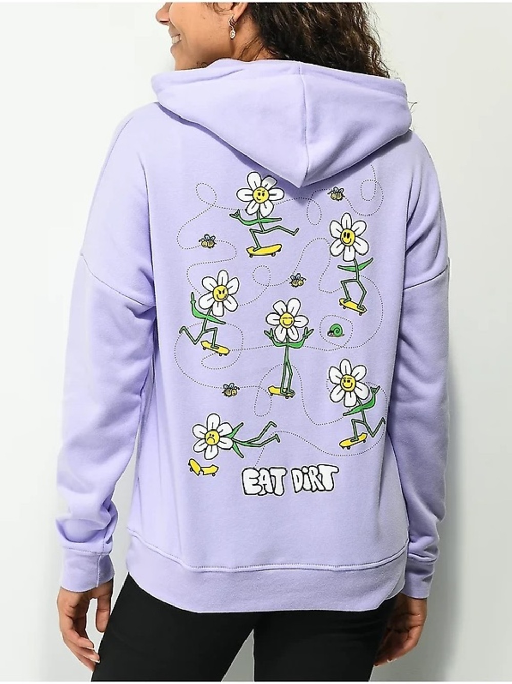 aLab Freela Eat Dirt Graphic Hoodie